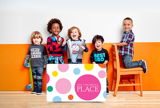 The Children's Place promo on eGifter