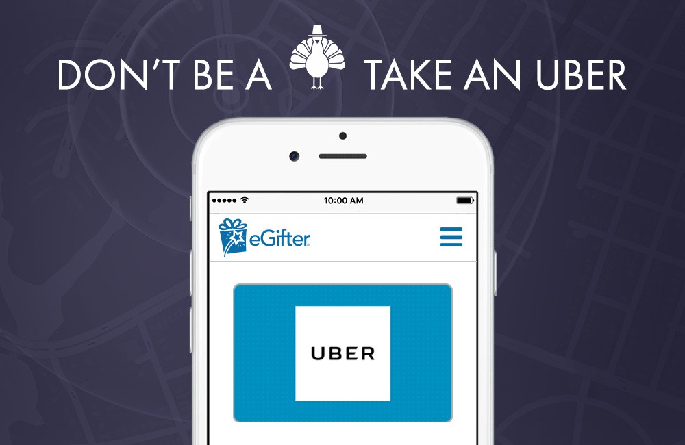 Uber is at eGifter