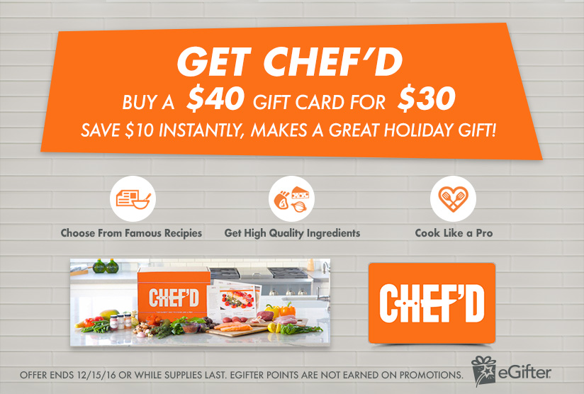 Chef'd Promotion