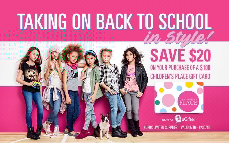 Children's Place Promotion