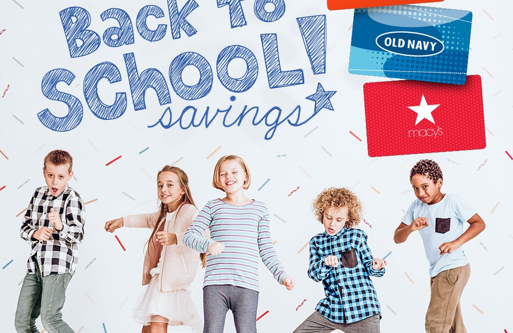 Back To School Savings with eGifter