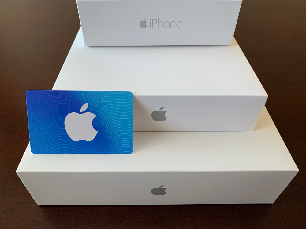 Apple gift card