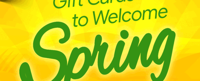 Gift Cards for Springtime