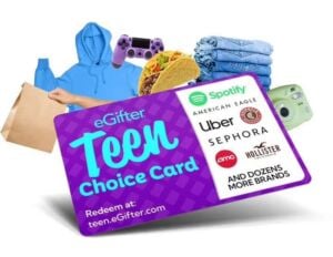 eGifter Teen Choice Card